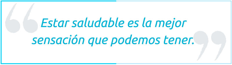 estar saludable